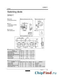 Datasheet DAN217 производства Rohm